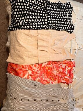 4 Mixed Women's Dresses Bundle - size 6/8